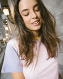 T-shirt Adulte - Multicolore rose