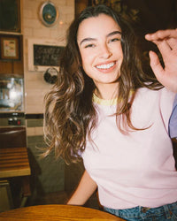 T-shirt Adulte - Multicolore rose