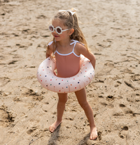 Maillot une-pièce à bretelle recyclé - Blush