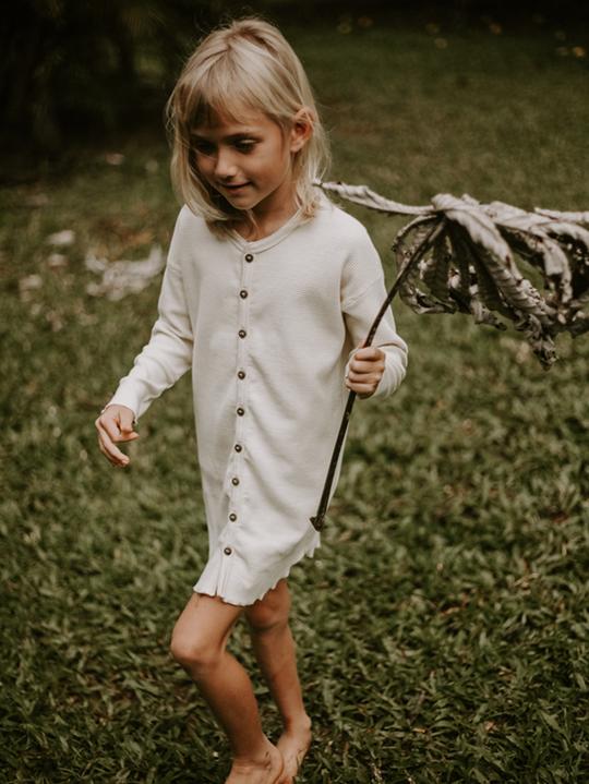 Robe chemise - Naturel