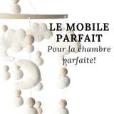 Mobile pour bébé | Nuage & lune 1.0