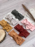 Bandeau noué - Ocre 0-2ans